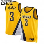 Maillot NBA Indiana Pacers Chris Duarte 3 Jordan 2022-23 Statement Edition Navy Swingman - Enfant